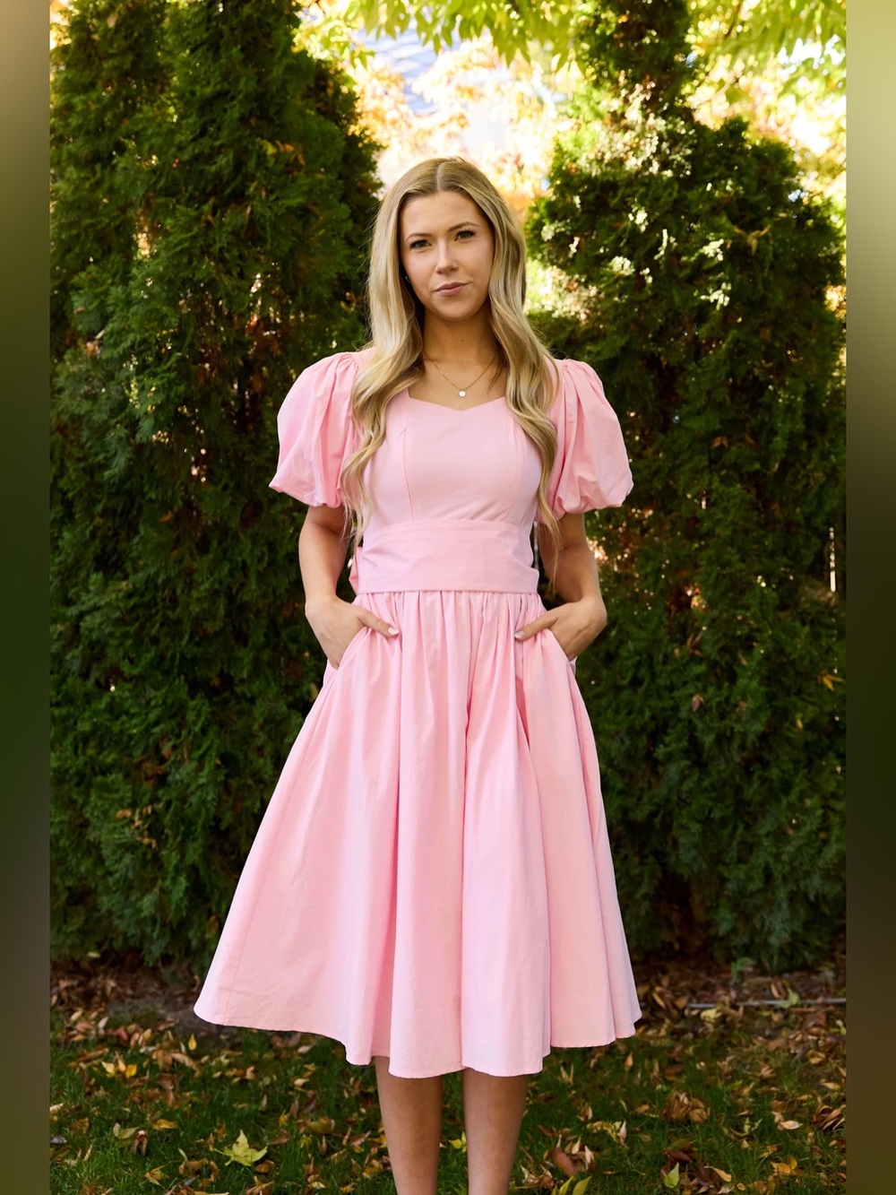 Poet Dresses Ode Dress in Peony | Modest  Dress